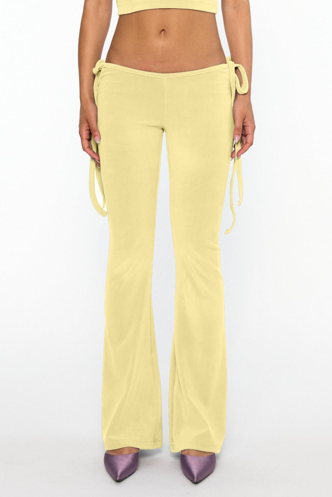 Velour Tie Pant