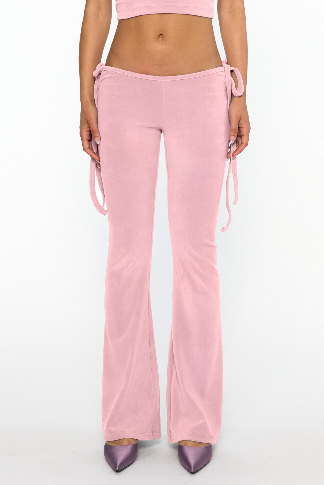 Velour Tie Pant