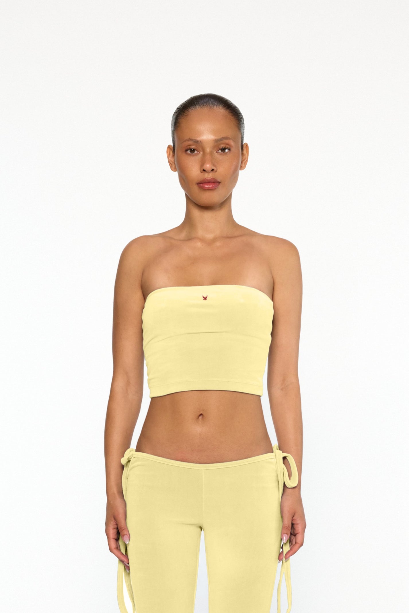 Velour Tube Top