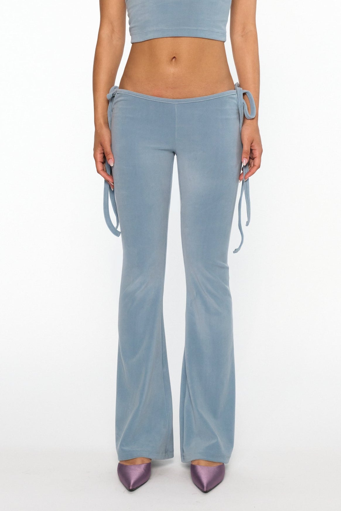 Velour Tie Pant