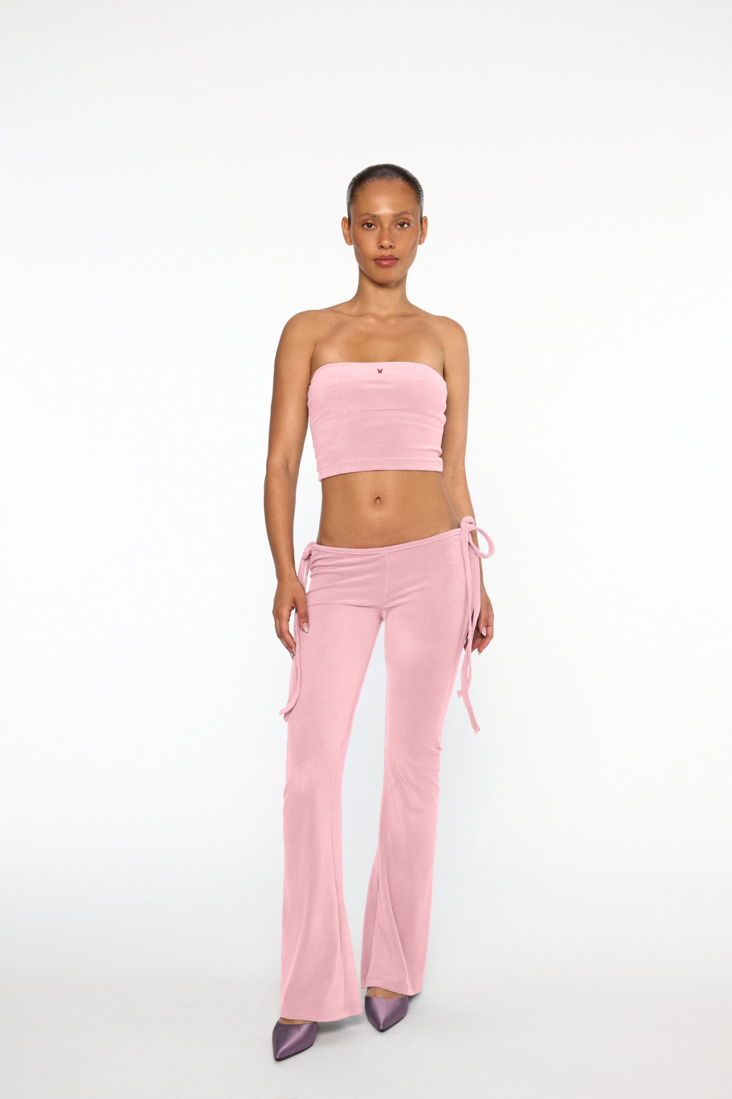 Velour Tie Pant