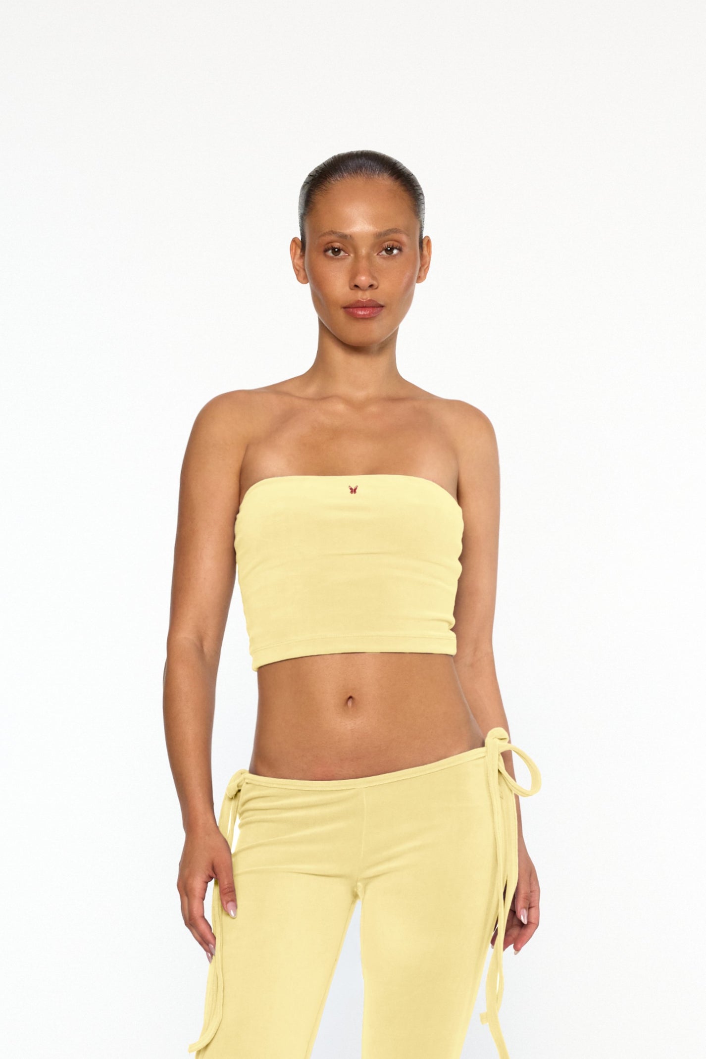 Velour Tube Top