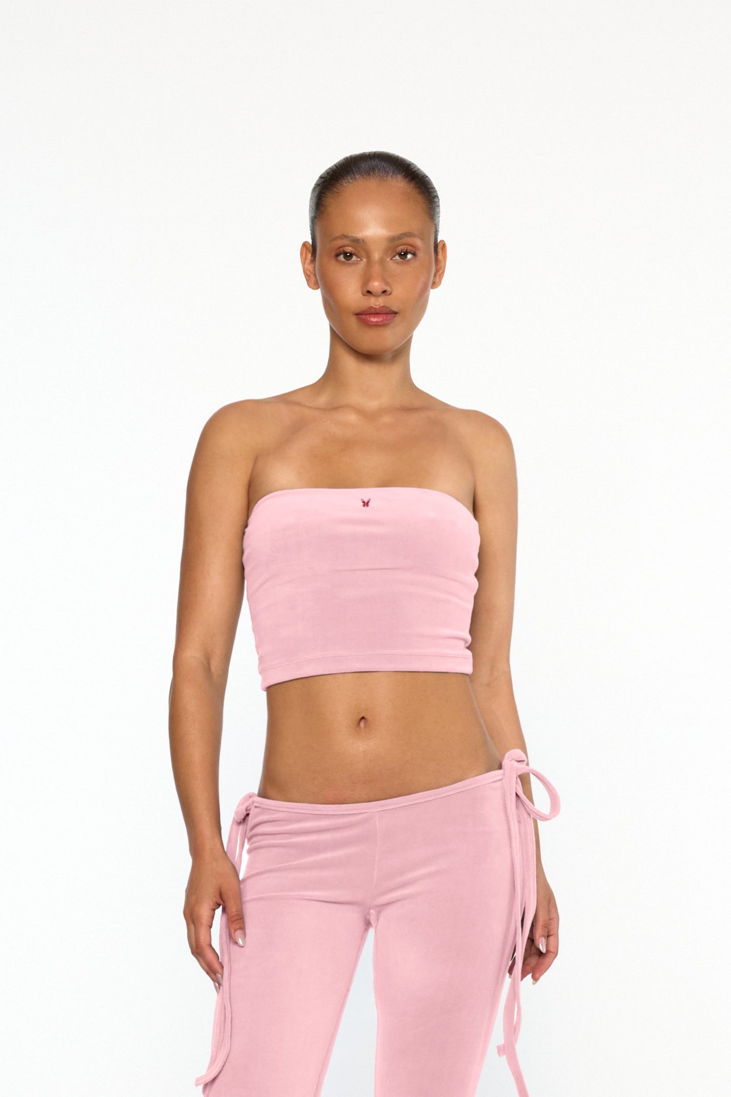 Velour Tube Top